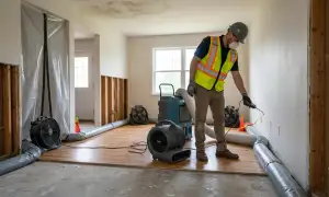 Structural drying equipment in Hartford, CT home to remove hidden moisture after water damage